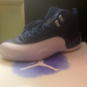 These are the Stone blue jordan 12’s